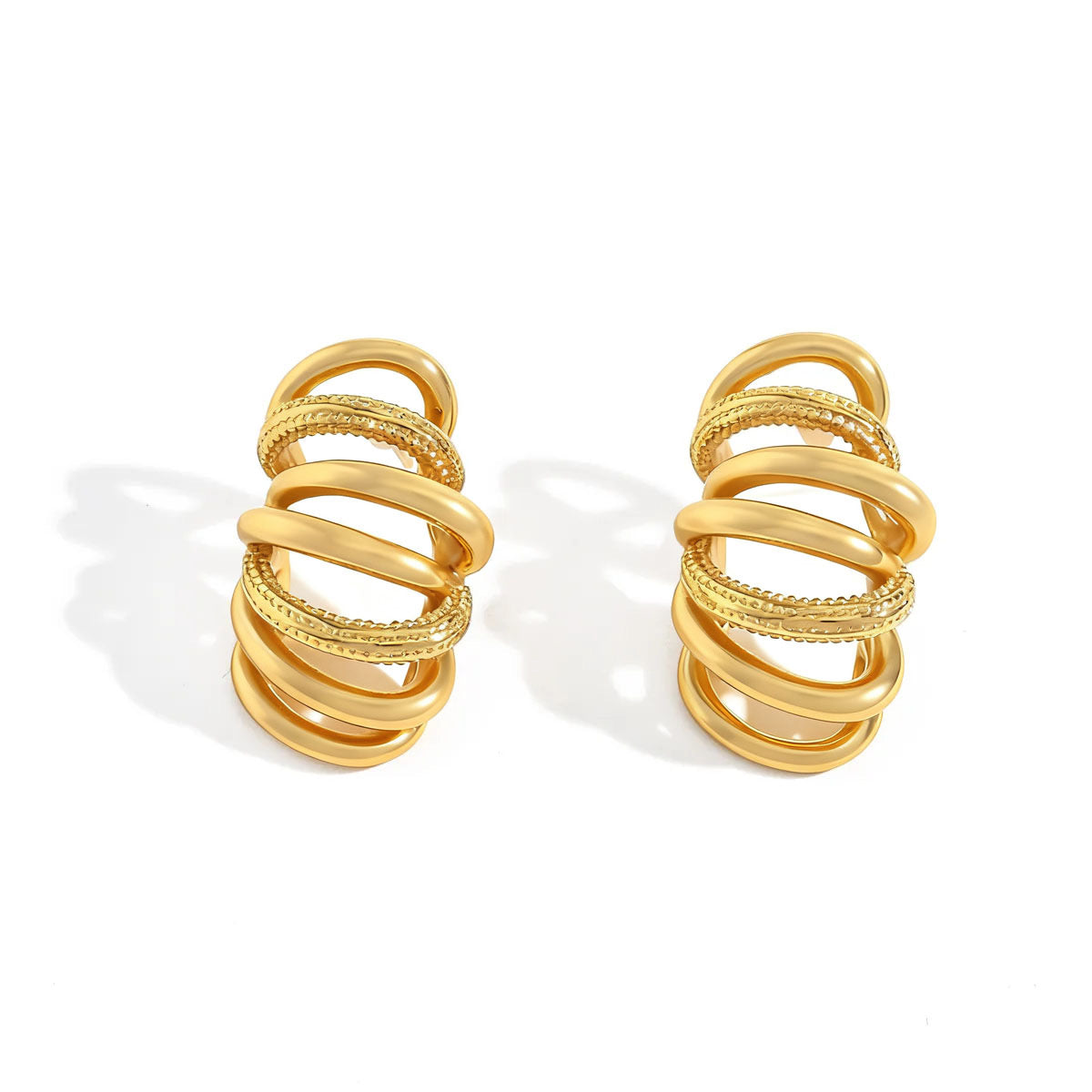 Spring earrings