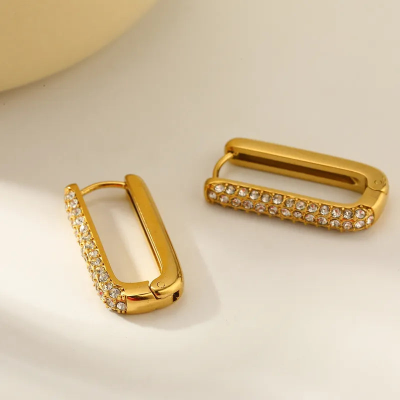 Padlock earrings